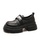 Damen elegante Loafers mit Metallakzent und robuster Sohle R&B