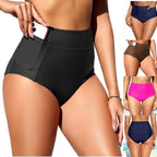 Damen Hochtaillierte Badeshorts R&B