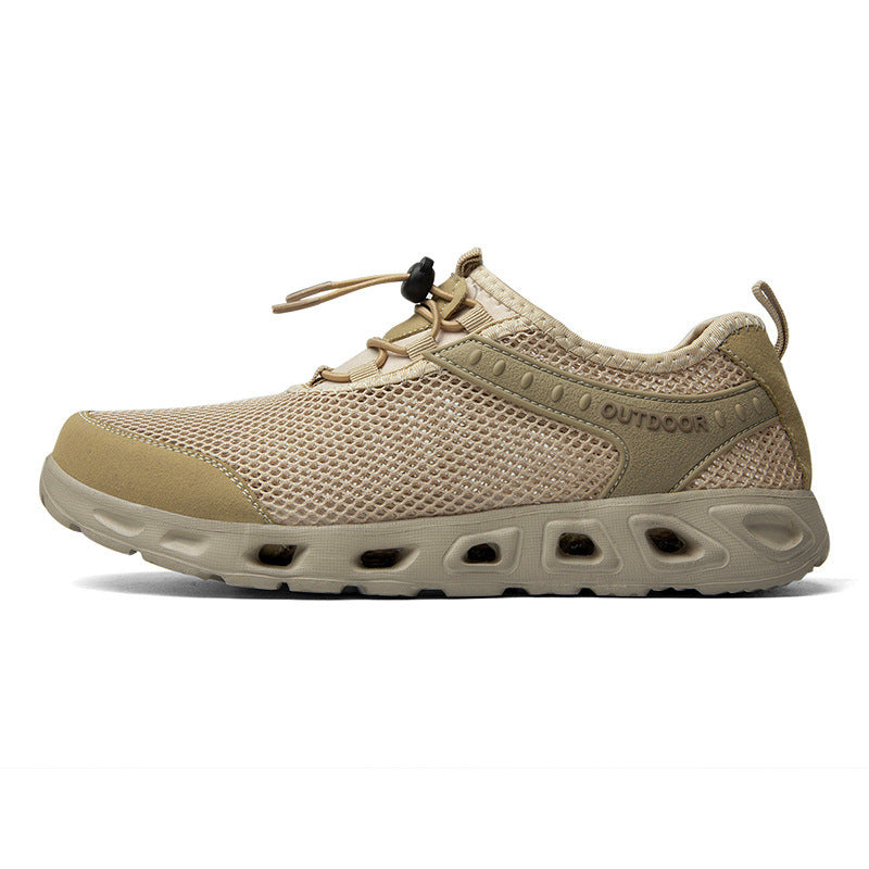 Damen Outdoor-Sneaker mit atmungsaktivem Mesh und rutschfester Sohle R&B