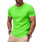 Herren nan leichtes Kurzarm-Funktionsshirt mit Rundhalsausschnitt schnelltrocknendem StretchgewR&Be und flachen Nähten R&B
