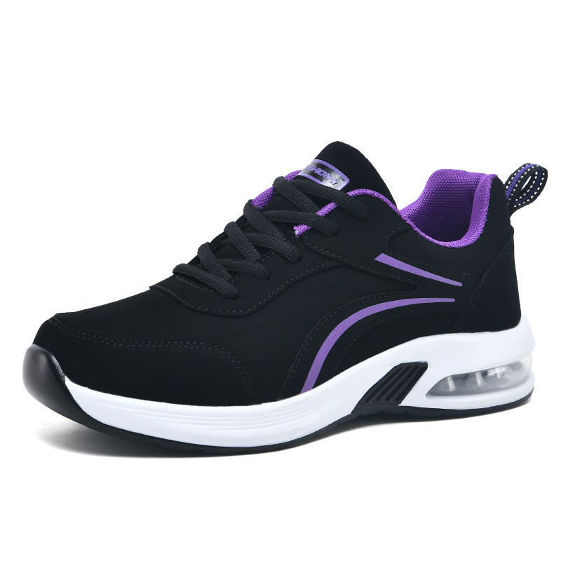 Damen Sportliche Sneakers mit dämpfendem Luftpolstersystem und atmungsaktiver Mesh-Oberfläche R&B