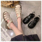 Damen Komfortable Sandalen mit verstellbarem Riemen und rutschfester Sohle R&B