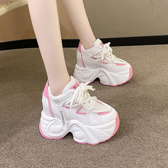 Damen Chunky Sneakers mit innovativer Dämpfung und futuristischem Design R&B