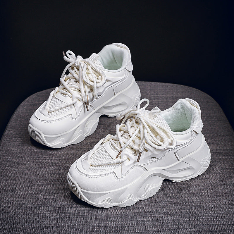 Damen Sportliche Chunky Sneakers mit atmungsaktivem Obermaterial und rutschfester Sohle R&B