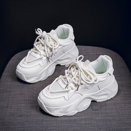 Damen Sportliche Chunky Sneakers mit atmungsaktivem Obermaterial und rutschfester Sohle R&B