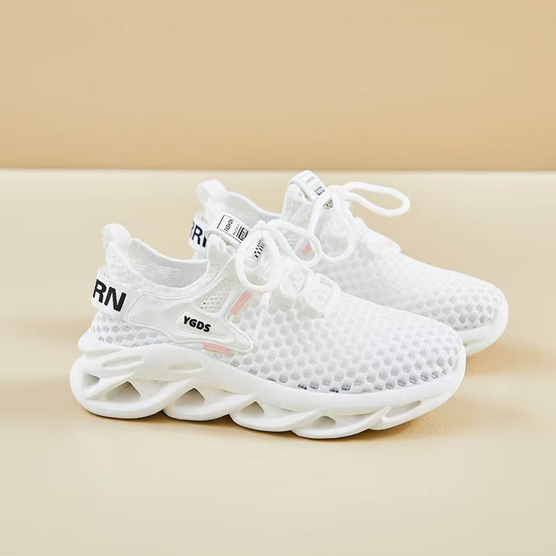 Damen Mesh-Sneaker mit atmungsaktiver Obermaterial und dämpfender Sohle