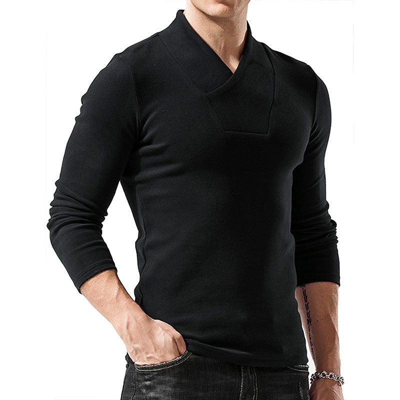 R&B | Slim Passform Wolle Asymmetrischer Kragen Minimalistisches Design