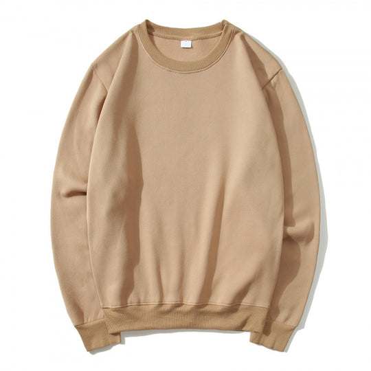 Damen Sweatshirt aus weichem Baumwollmaterial mit Rundhalsausschnitt R&B