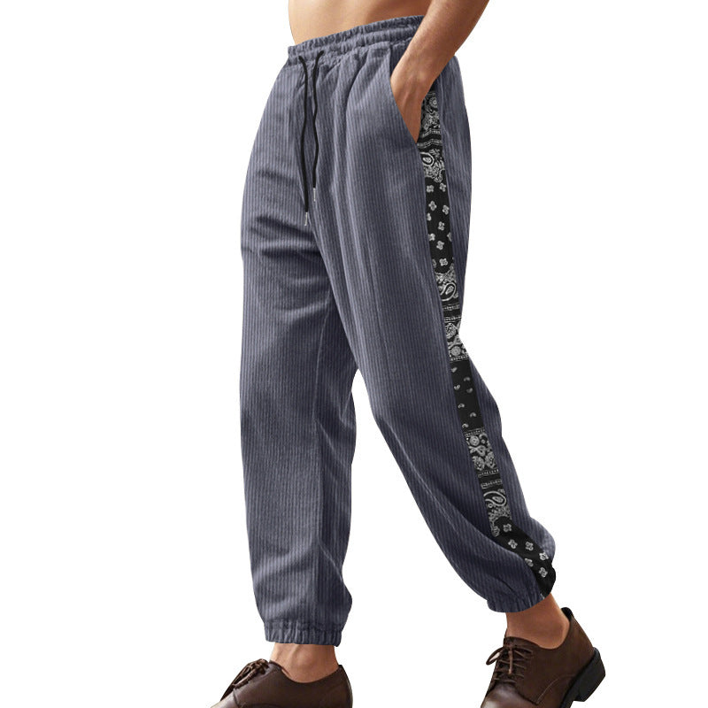 Herren Freizeithose mit einzigartigem Muster R&B