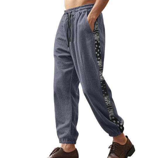 Herren Freizeithose mit einzigartigem Muster R&B