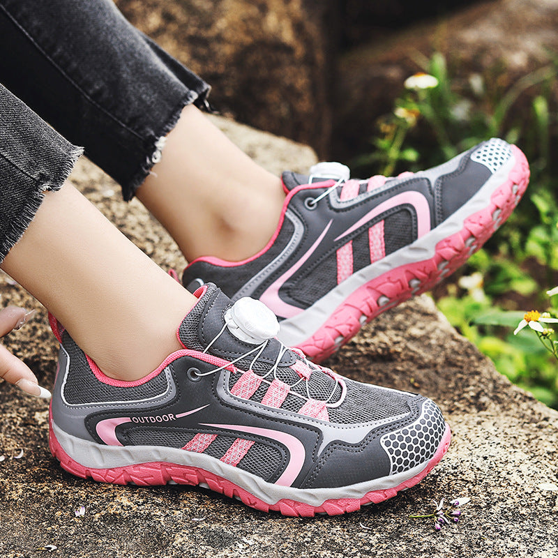 Damen Outdoor-Laufschuhe mit effektivem Schnellschnürsystem