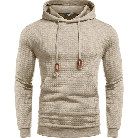 Herren Kapuzenpullover mit strukturiertem Design und komfortablem Schnitt R&B