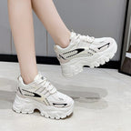 Damen Sportliche Chunky Sneakers mit rutschfester Sohle und atmungsaktivem Obermaterial R&B