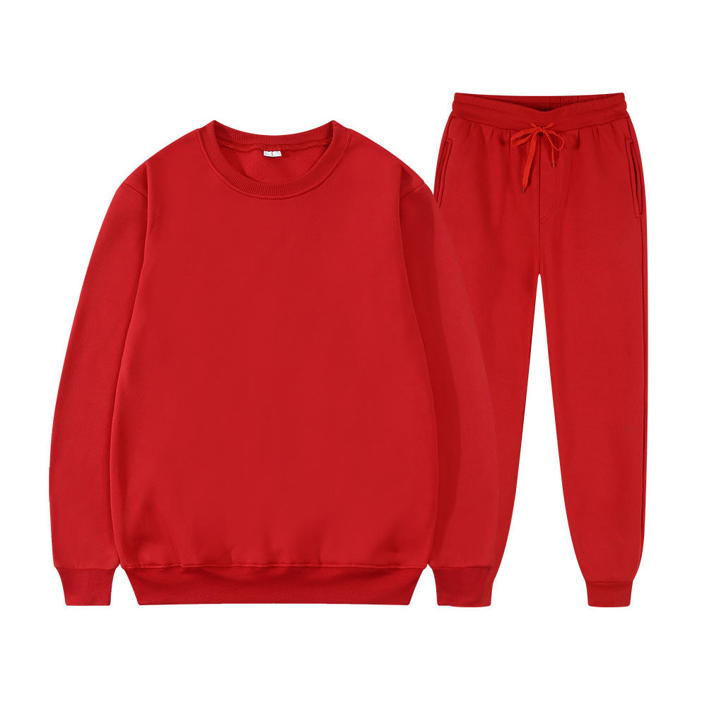 Damen Sportlicher Sweat-Anzug mit komfortablem Schnitt und elastischem Bund R&B