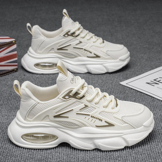 Damen Sportliche Dämpfungssneakers mit atmungsaktivem Obermaterial R&B