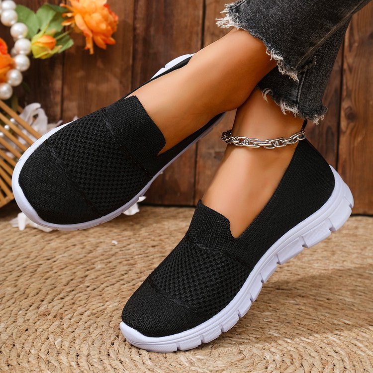 Damen Atmungsaktive Slip-On Sneakers R&B