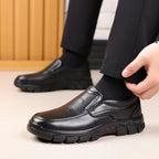 Damen Hochwertige Slip-On Lederschuhe mit ergonomischer Fußbettgestaltung R&B
