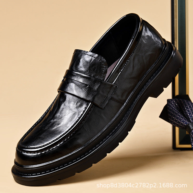 Herren Elegante Leder Mokassins mit rutschfester Sohle und komfortablem Innenfutter R&B