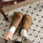 Damen Clogs mit dekorativem Schnallen-Design und rutschfester Sohle