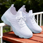 Damen Laufwäsche Sneakers mit elastischem Obermaterial und atmungsaktiver Sohle R&B