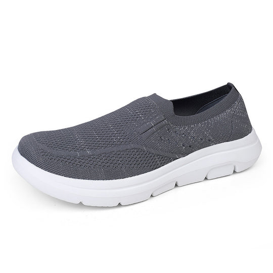 Damen Flexible Slip-On Laufschuhe mit atmungsaktivem Obermaterial R&B