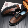 Herren Freizeit-Schnürschuhe mit innovativer Schnellschnürtechnologie und rutschfester Sohle