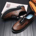 Herren Freizeit-Schnürschuhe mit innovativer Schnellschnürtechnologie und rutschfester Sohle