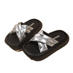 Damen Mode-Slipper mit funkelnden Applikationen R&B