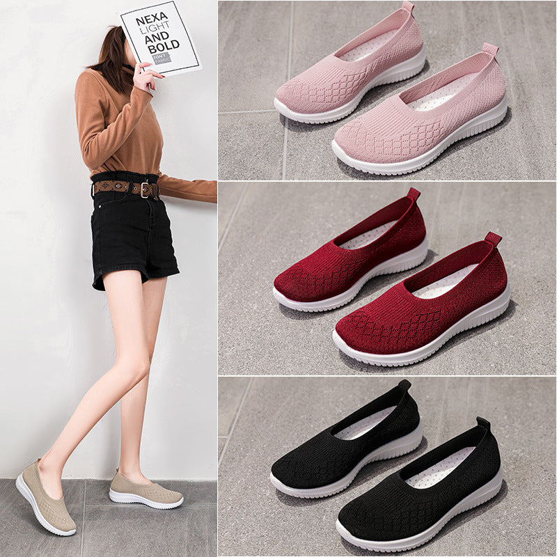 Damen Flexible und ergonomische Ballerinaschuhe R&B