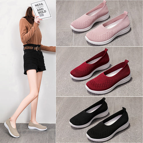 Damen Flexible und ergonomische Ballerinaschuhe R&B