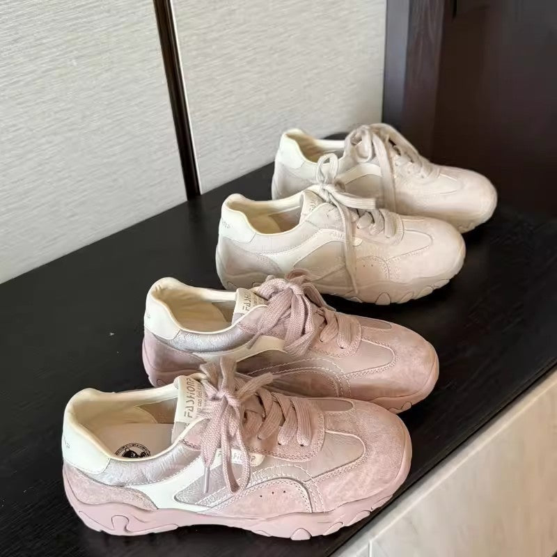 Damen modische Sneaker mit atmungsaktivem Obermaterial und bequemer Dämpfung R&B