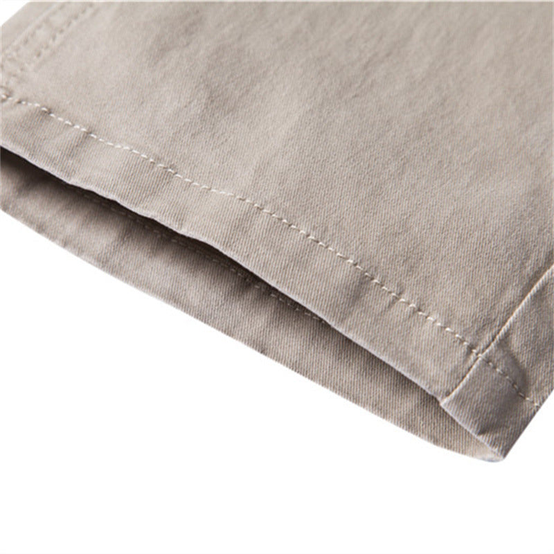 Herren Chinohose mit schmaler Passform und elastischem Bund