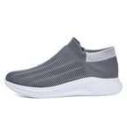 Damen Atmungsaktive Stricksneaker mit elastischem Schaft