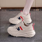 Damen Chunky Sneakers mit atmungsaktiver Oberflächenstruktur und dämpfendem Komfort R&B