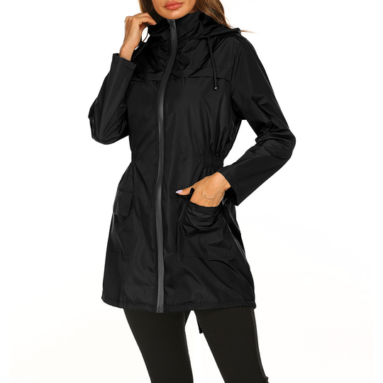 R&B | Damen Kapuzen-Regenjacke