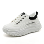 Damen modische Chunky Sneakers mit gepolsterter Sohle und stoßdämpfendem Design R&B