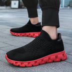Damen Atmungsaktive Slip-On Sneakers mit dämpfender Sohle