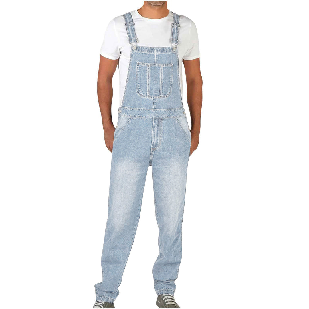 Herren Lässige Latzhose R&B