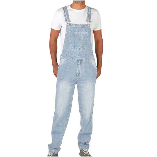 Herren Lässige Latzhose R&B