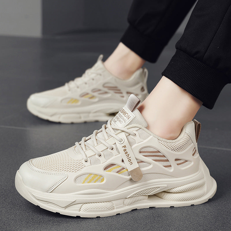 Damen Sportliche Leichtgewicht Sneakers mit atmungsaktivem Mesh-Obermaterial und dämpfender Sohle R&B