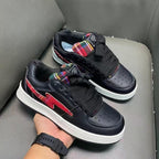 Damen Sportliche Sneakers mit modernem Karomuster und rutschfester Sohle R&B