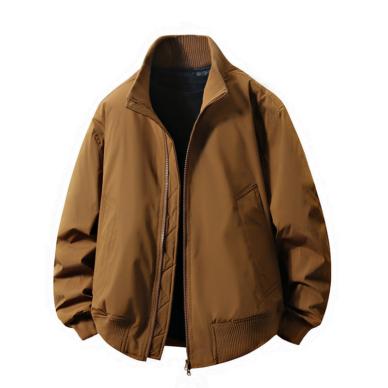Herren lässige Übergangsjacke im minimalistischen Design R&B