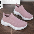 Damen Sneakers mit elastischem Strick-Obermaterial und rutschfester Sohle R&B