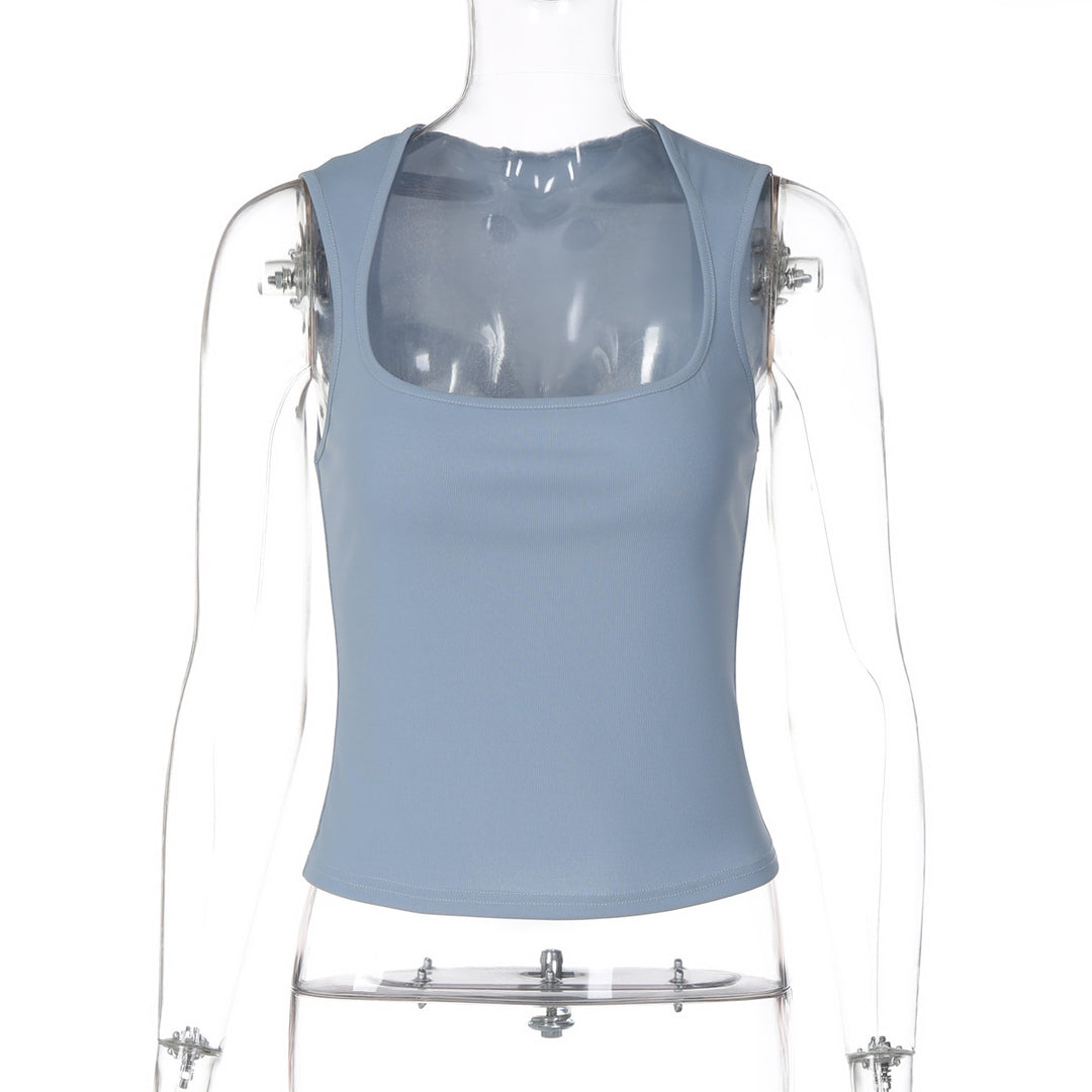 Damen Basic Tanktop mit hochwertigem Stretch R&B