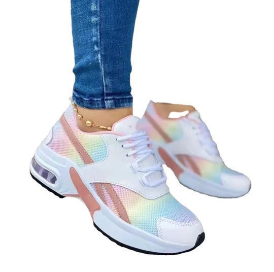 Damen Sportliche Sneakers mit dämpfender Sohle und atmungsaktivem Obermaterial R&B