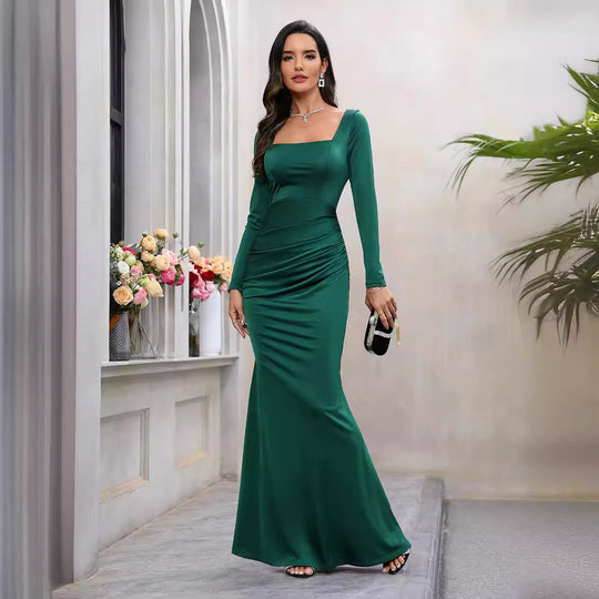 Damen Elegantes Oberteil mit langem Arm und figurformendem Schnitt R&B
