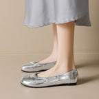 Damen Ballerinas mit komfortabler Passform und schickem Schnürdetail