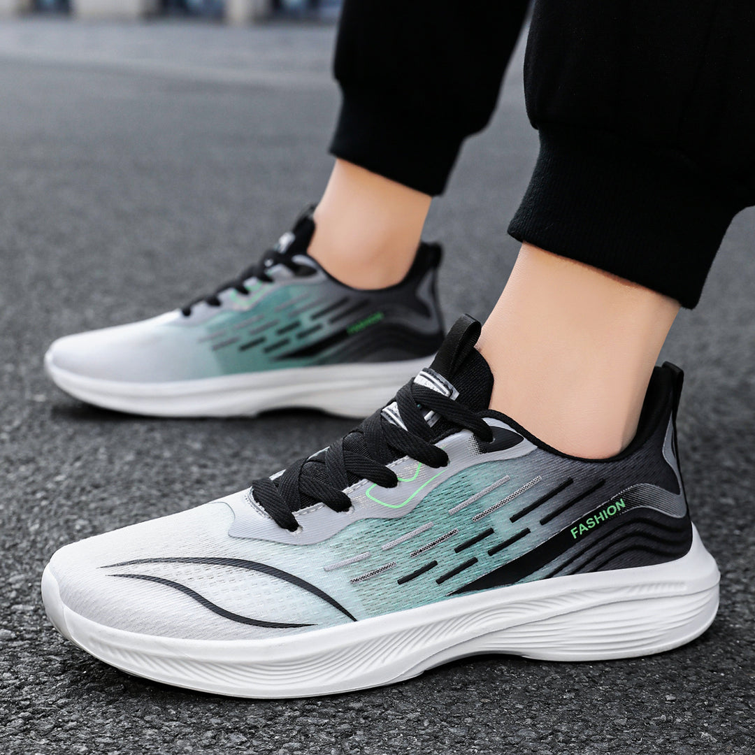 Damen Sportliche Lauf-Sneaker mit atmungsaktiver Oberflächenstruktur R&B