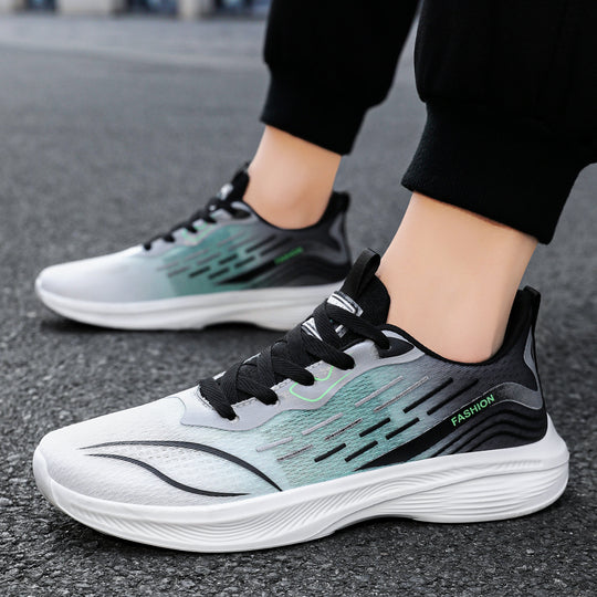 Damen Sportliche Lauf-Sneaker mit atmungsaktiver Oberflächenstruktur R&B