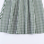 Damen Hemdblusenkleid im karierten Design mit Taillengürtel R&B
